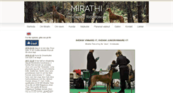 Desktop Screenshot of mirathi.se